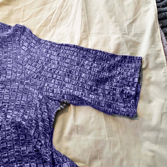 TUNIC, LONG LENGTH, PATRIOT BLUE (Medium Blue) & WHITE, SIZE 4X, MADE IN CANADA! - Picture 7 of 11